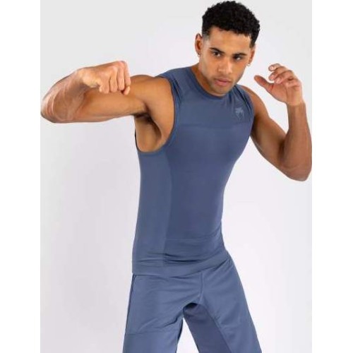 Venum G-Fit Air Men's Sleeveless Rashguard - Foggy Blue
