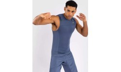 Venum G-Fit Air Men's Sleeveless Rashguard - Foggy Blue
