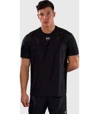 Venum Lazer Dry Tech T-Shirt - Black/Grey