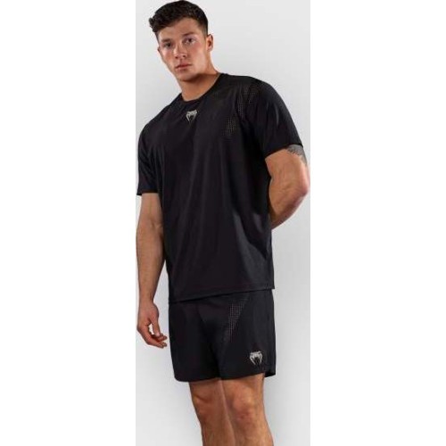 Venum Lazer Dry Tech marškinėliai – juodi/pilki