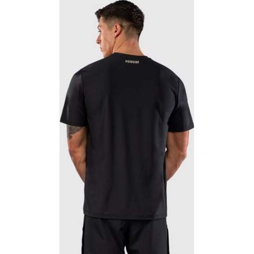 Venum Lazer Dry Tech T-Shirt - Black/Grey