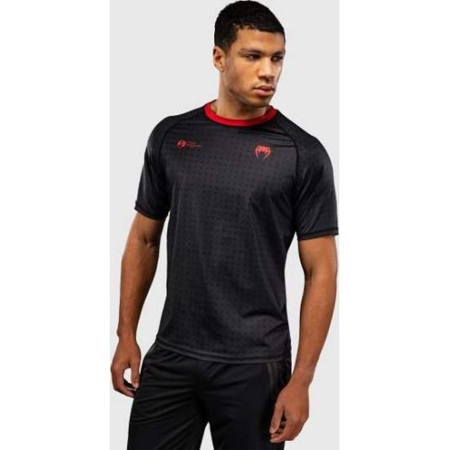 Venum x Roger Gracie Signature Dry Tech T-Shirt - Black/Red