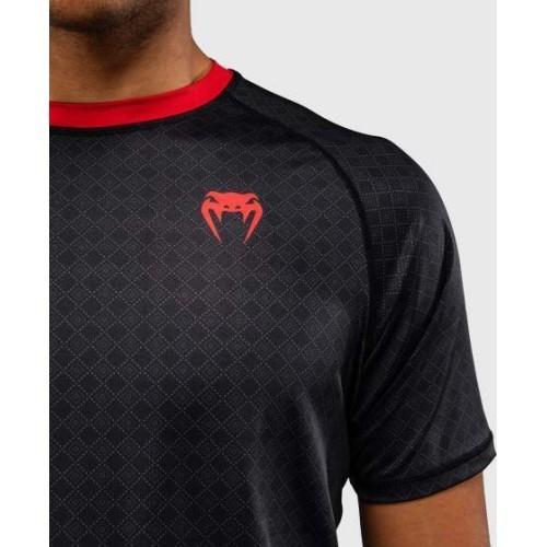 Venum x Roger Gracie Signature Dry Tech T-Shirt - Black/Red