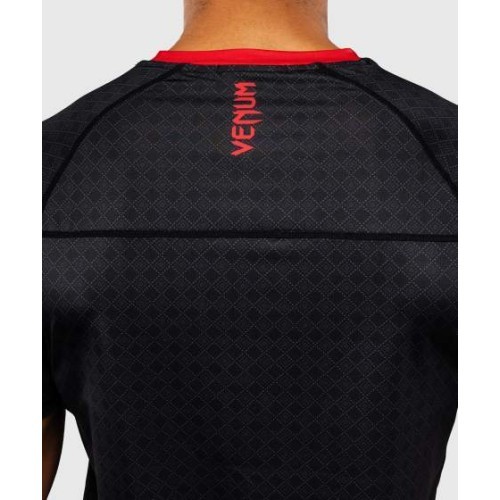 Venum x Roger Gracie Signature Dry Tech T-Shirt - Black/Red