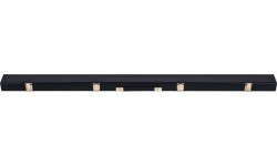 Billiard Cue Box Case Storm, black, Snooker, 3/4