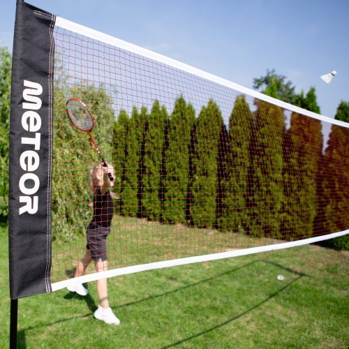Nešiojamas badmintono tinklas 4,1x2,2 m