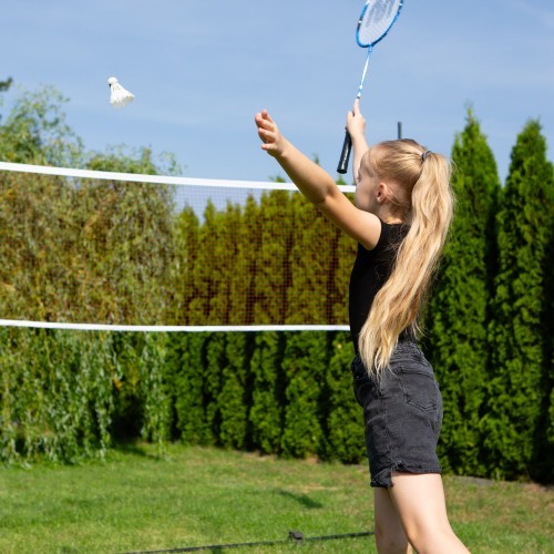Nešiojamas badmintono tinklas 4,1x2,2 m