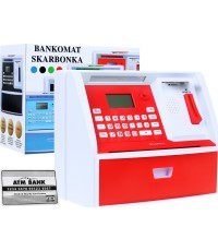 Копилка-банкомат с польскими деньгами