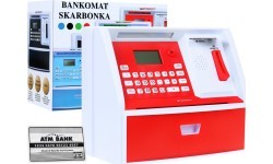 Bankomato taupyklė su lenkiškais pinigais