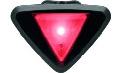 Uvex plug-in LED Quatro Junior helmet light, red