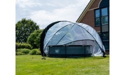 Baseino kupolas EXIT ECO ø460 cm, statomas ant žemės