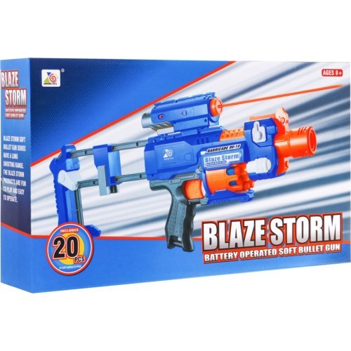 Игрушечная винтовка Blaze Storm, синяя