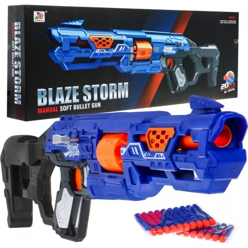 Игрушечная винтовка Blaze Storm, синяя