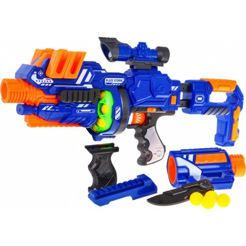 Игрушечная винтовка Blaze Storm, синяя