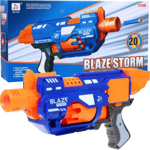 Žaislinis pistoletas Blaze Storm, mėlynas