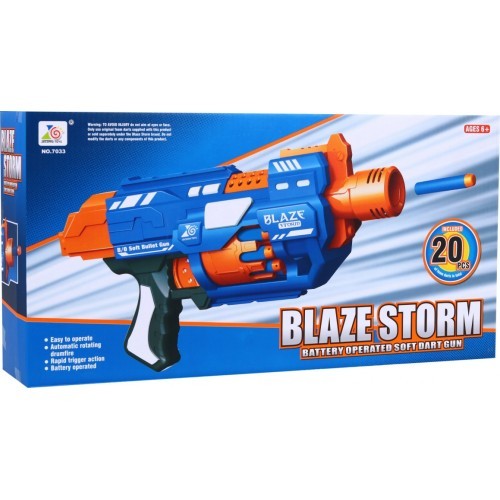 Игрушечный пистолет Blaze Storm, синий