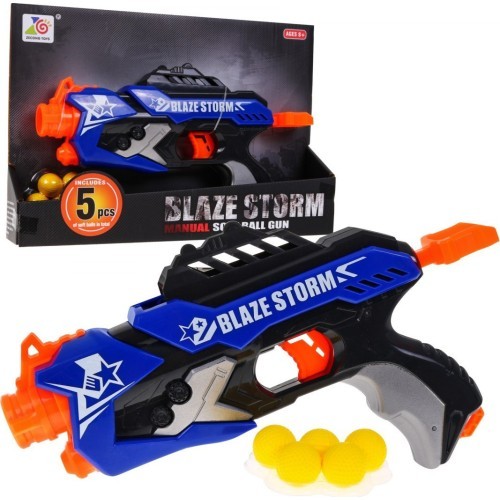 Игрушечный пистолет Blaze Storm, синий