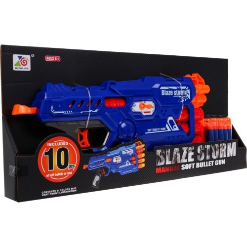 Игрушечный пистолет Blaze Storm, синий