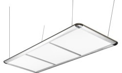Pool Table Light, LED Flat, silver, 195 x 70 x 6,5 cm