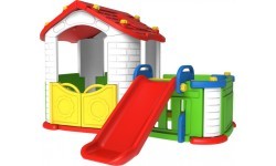 Cottage Slide 3in1 Red Roof