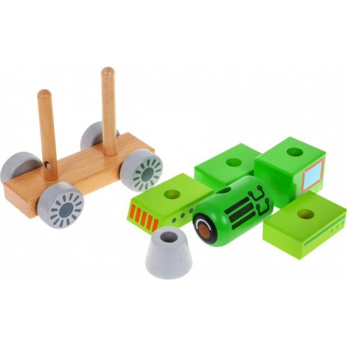 Деревянный поезд
