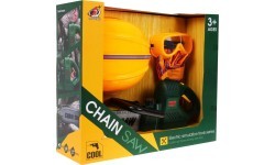 Large chainsaw set, gloves, goggle and helmet