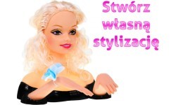 Голова для создания причёсок Fashion Styling, блондинка