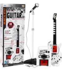 Elektrinės gitaros stiprintuvas, baltas