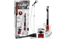 Elektrinės gitaros stiprintuvas, baltas