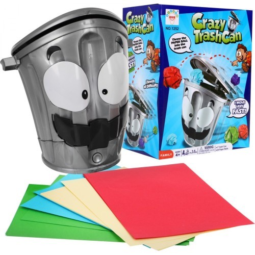 Игра Crazy waste bin