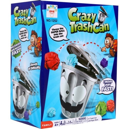 Игра Crazy waste bin