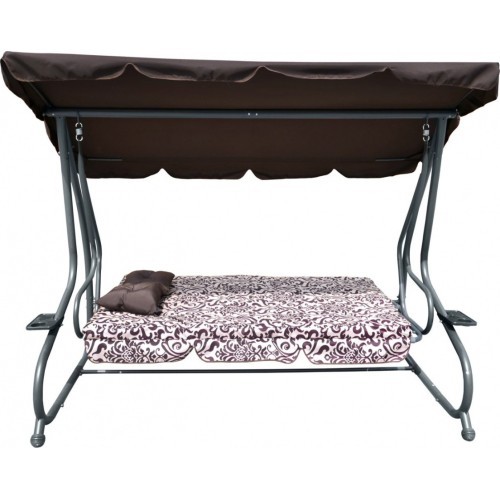 Garden Swing Seat Textylina 2 x 1 MODEL Brown