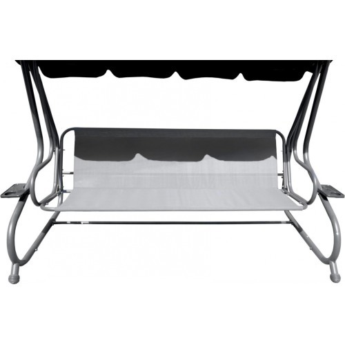 Садовые качели-скамейка Textylina 2 x 1 MODEL, коричневые
