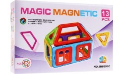 Magnetinės plytelės, Mini rinkinys, 13 elementų