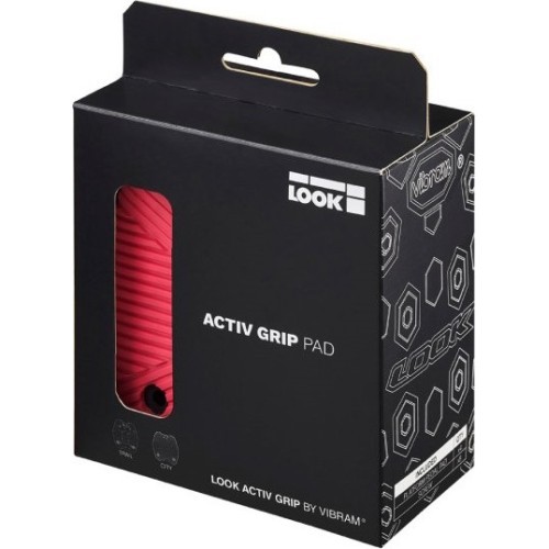 Платформенные педали Look City Grip, красные