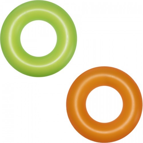 Plaukimo ratas Orange Neon 91 cm BESTWAY