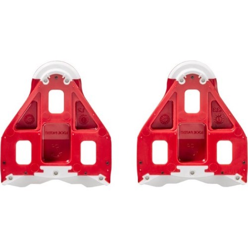 Look Delta Fitness grip red pedal cleats