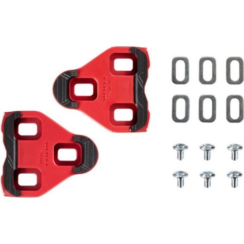 Look Delta Fitness grip red pedal cleats