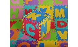 Пазл из пенопласта с буквами EVA, большие строчные буквы