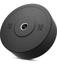 Olimpinis guminis svoris 25 kg Marbo Sport MW-Bumper-25KG