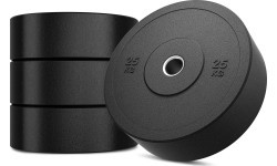 Olimpinis guminis svoris 25 kg Marbo Sport MW-Bumper-25KG