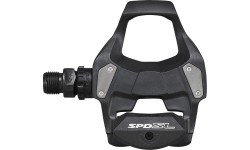 Pedalai SHIMANO RS500 su plokštelėmis (juodi)