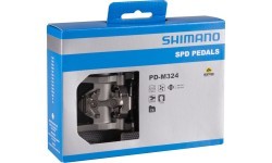 SHIMANO M324 single-sided SPD pedals (aluminium)