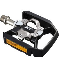 Pedals SHIMANO T8000 Deore XT, double-sided, with SH56 cleats (black)