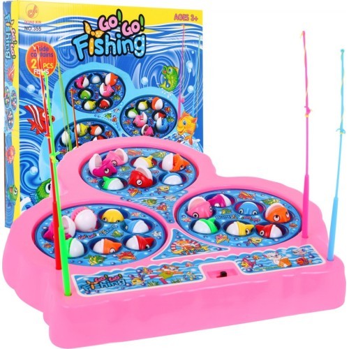 Игра «Рыбалка», розовая