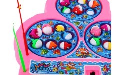 Игра «Рыбалка», розовая