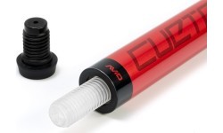 Бильярдный кий Cuetec Chroma Chrimson, красный, 3/8x14, 12,25 мм
