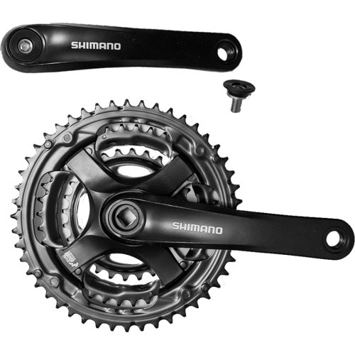 Front chainset SHIMANO Tourney TY501, 3x6/7/8 speed, 48-38-28T, 170mm