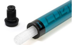 Billiard Cue, Pool, Cuetec Chroma Hydra, Blue, 3/8x14, 11.75mm