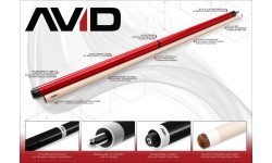 Billiard Cue, Pool, Cuetec AVID Era 6PT NW, Grey, 3/8x14, 12.25mm